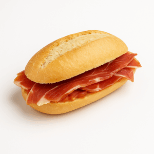 Bocadillo de jamón serrano